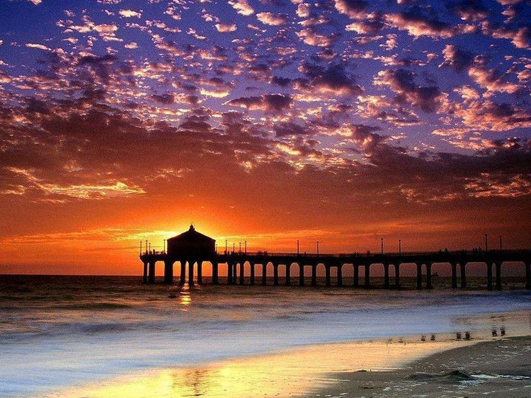 与您同赏——最美不过夕阳红（夕阳照拍得真棒！） - 小荷 - 小荷的博客