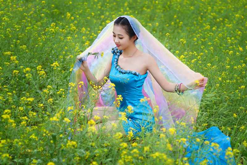 《春姑娘》【油菜花仙子】 - 魅影沉香 - .