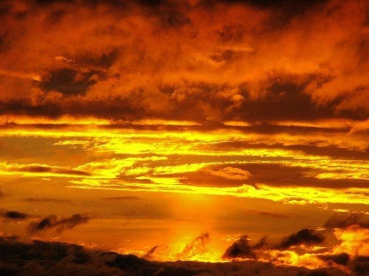 与您同赏——最美不过夕阳红（夕阳照拍得真棒！） - 小荷 - 小荷的博客