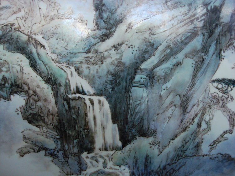 瓷板画。 - │Icê Blüe│ - ∑xtent°∧rt，2011