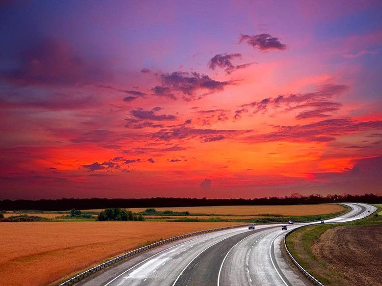 与您同赏——最美不过夕阳红（夕阳照拍得真棒！） - 小荷 - 小荷的博客