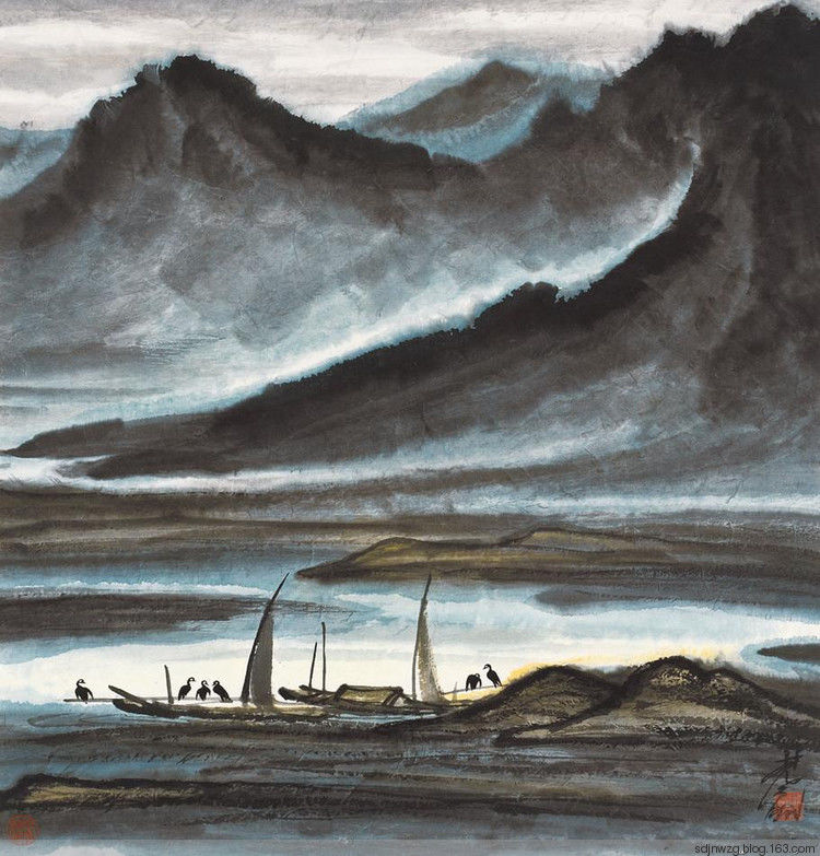 中国著名书画家1500幅作品赏析（一） - sdjnwzg - WZG的博客