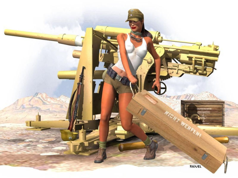 二战中的另类裸露艺术 - 沉默的麻雀 - 沉默的麻雀的博客