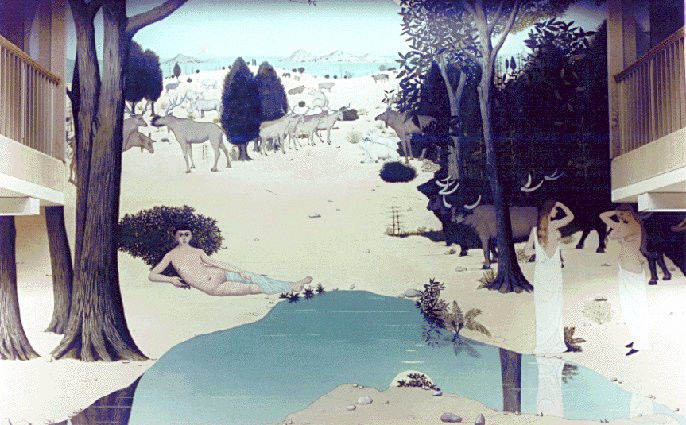 比利时艺术家 保罗·德尔沃  Paul Delvaux - 石墨閣 - 石墨閣
