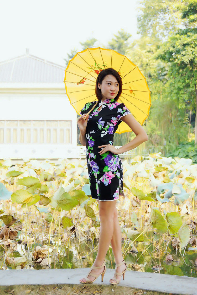 夏日旗袍狐媚漂亮 - 神秘女人 - 神秘女人
