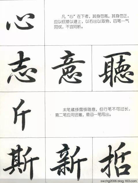 绝佳版本的《行书笔法图》 - 开心 - 开心的博客