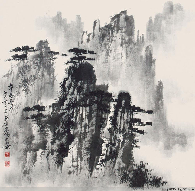 吴广泉作品精选集 - 云破月来花弄影 - 云破月来花弄影