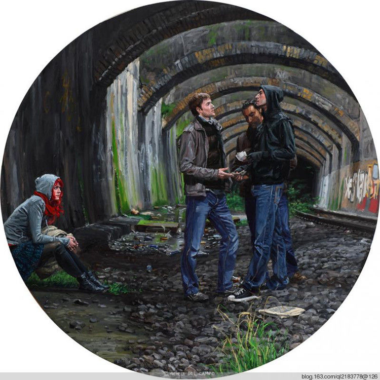 意大利艺术家Michele.Del.Campo绘画作品（2） - 秦之后裔伯 - 秦之后裔伯