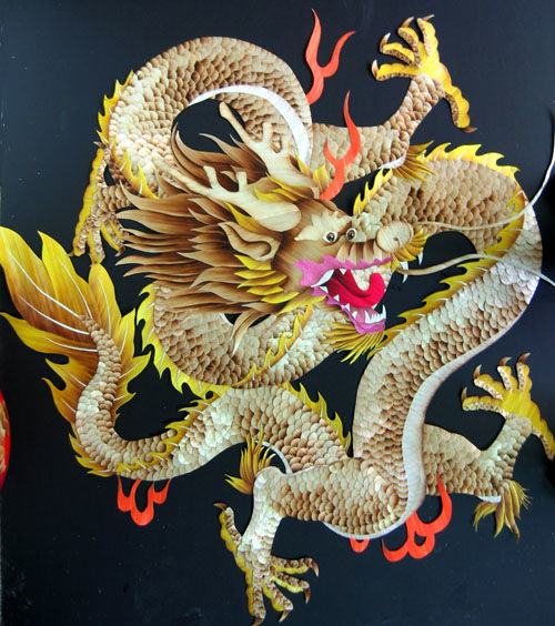 精彩的芦苇工艺画=1 - 水帘洞主 - 水帘洞主