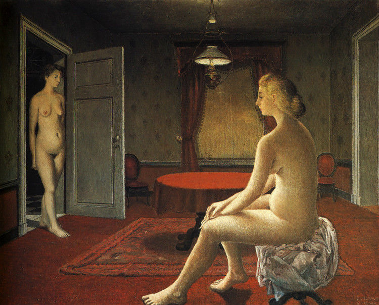 比利时艺术家 保罗·德尔沃  Paul Delvaux - 石墨閣 - 石墨閣
