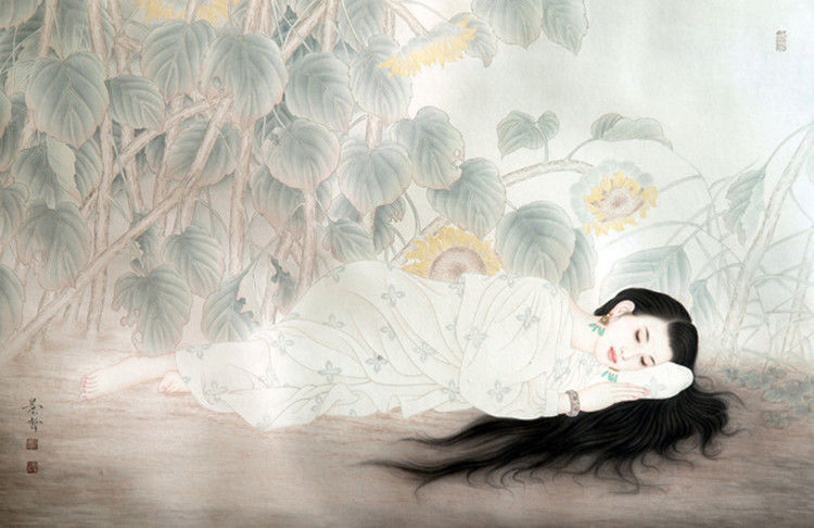 中青年艺术家 崔景哲［浓墨重彩］工笔人物画 - 石墨閣 - 石墨閣
