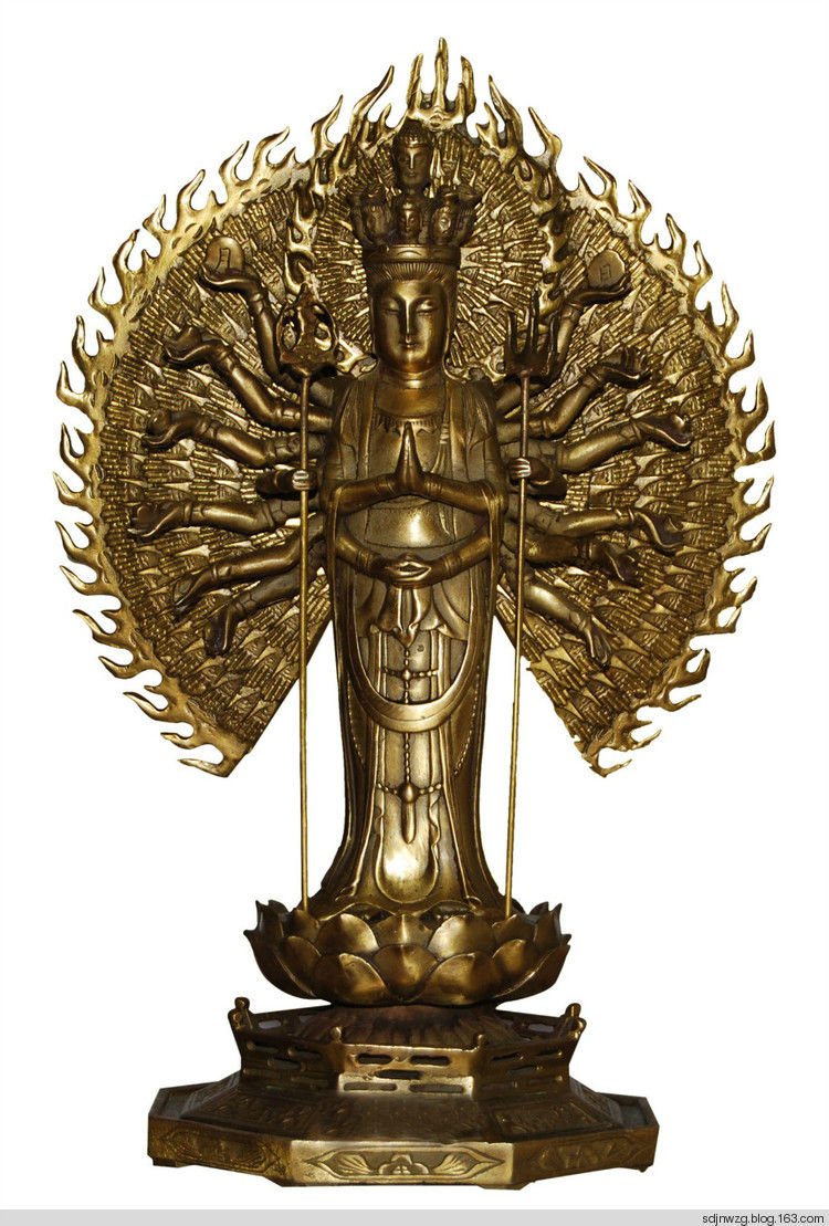 庄严的千手观音菩萨像 - sdjnwzg - WZG的博客