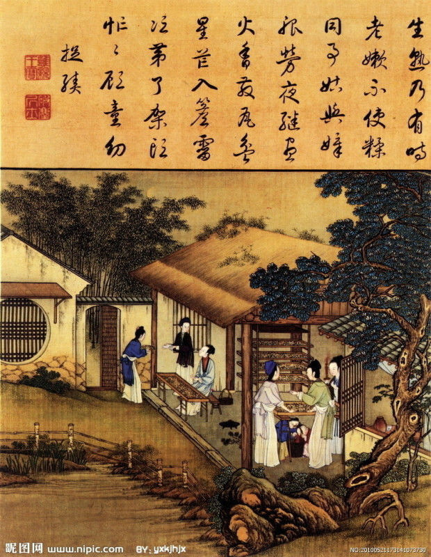 雍正像耕織圖册 - lyaxman - lyaxman的博客