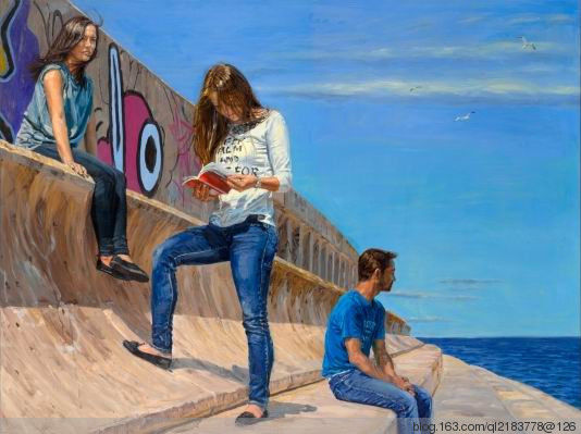 意大利艺术家Michele.Del.Campo绘画作品（2） - 秦之后裔伯 - 秦之后裔伯