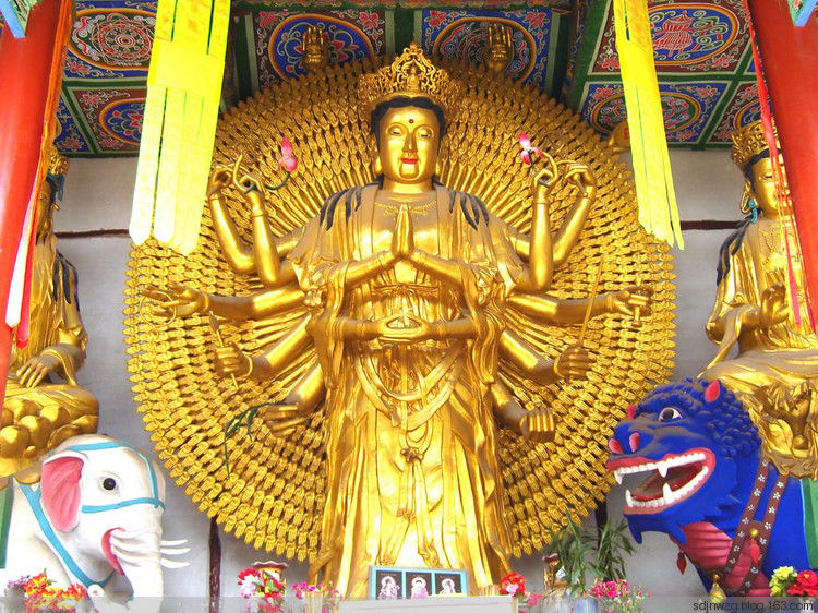 庄严的千手观音菩萨像 - sdjnwzg - WZG的博客