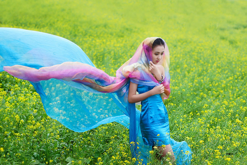 《春姑娘》【油菜花仙子】 - 魅影沉香 - .