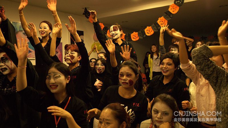 胆小勿入 苏州金莎摄影学校举办万圣节Patry