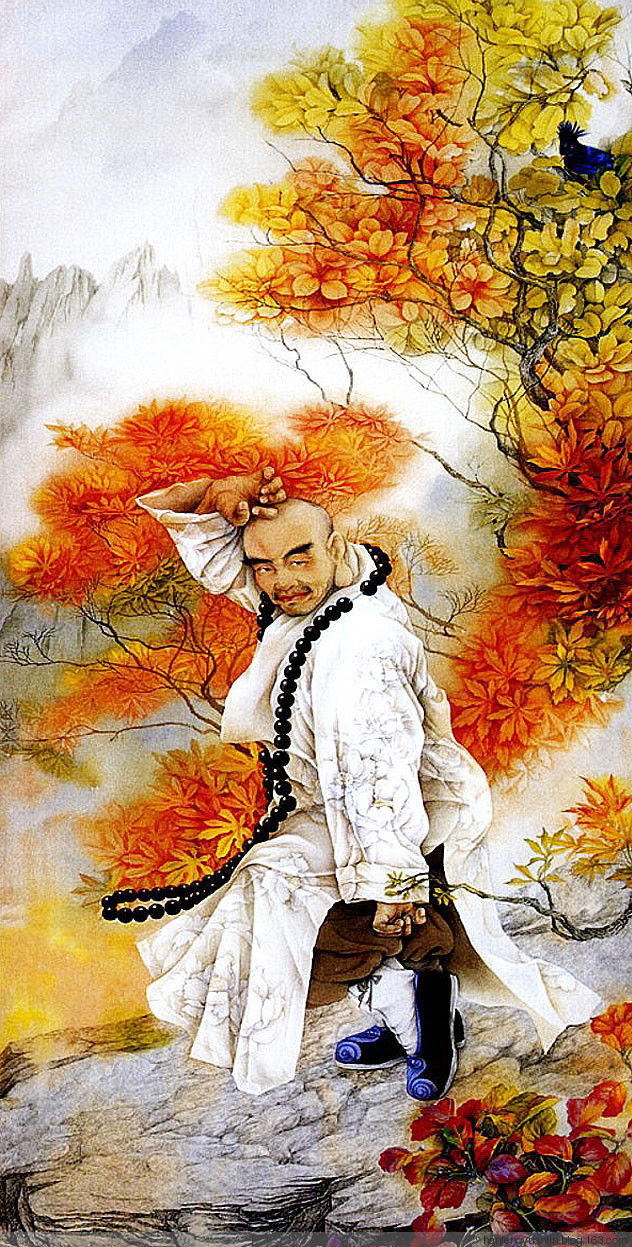 纪淑文、邱皓 、邱月母女工笔作品(1) - 山野村夫 - 山野村夫