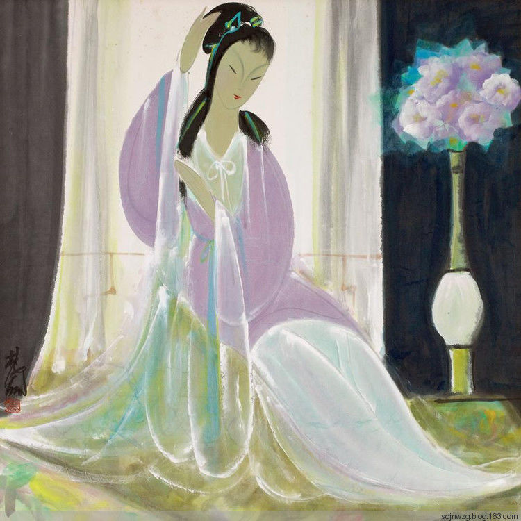 中国著名书画家1500幅作品赏析（一） - sdjnwzg - WZG的博客