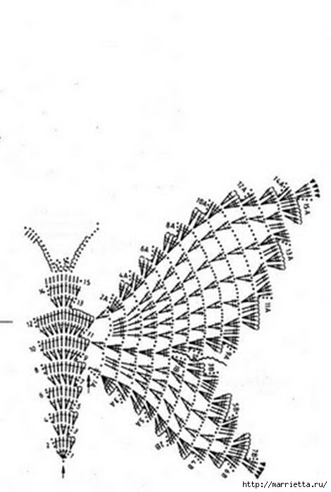 五款新版钩针蝴蝶 - maomao - 我随心动