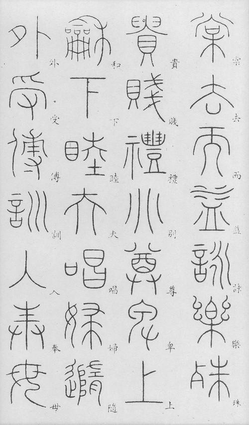 李阳冰篆书《千字文》 - 以拙为进 - 欢迎来到刘昌明的博客