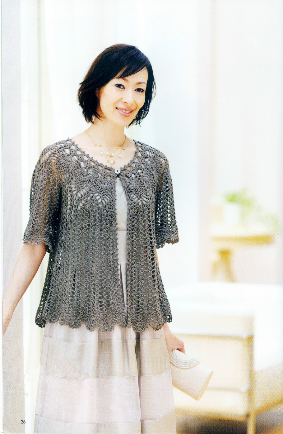 かぎ針あみ 美しいパイナップル模様のニット nv70173  2013 - 沫羽 - 沫羽编织后花园