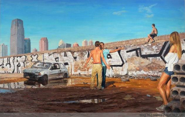 意大利艺术家Michele.Del.Campo绘画作品（2） - 秦之后裔伯 - 秦之后裔伯