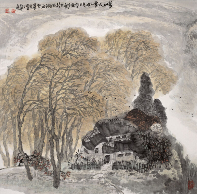 丁宁原作品欣赏 - 山野村夫 - 山野村夫