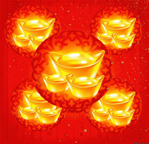 【制作】迎新年红底装饰闪图集 - 小青哥 - 小青哥的博客