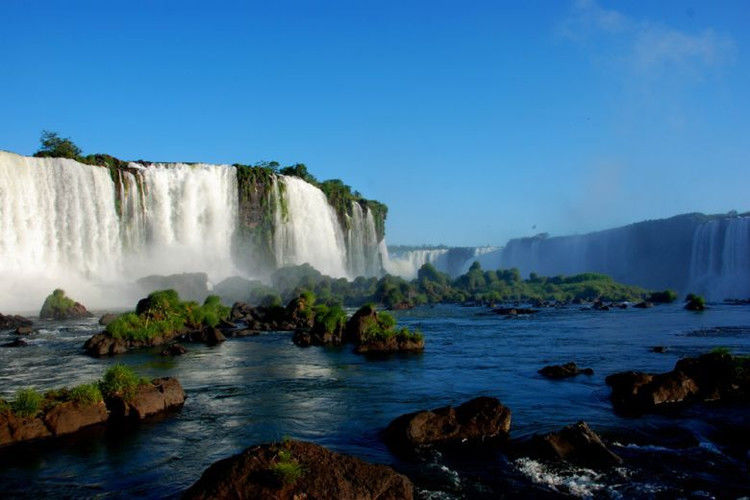 〖原创〗世界自然遗产---世界最壮观的三大瀑布群全景风光 - 