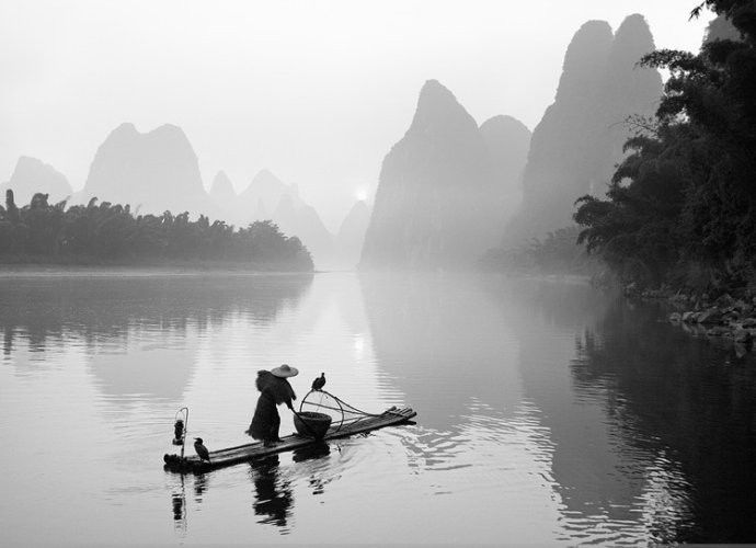 此景只应天上有，撒向人间引诗情【水墨意境】 - 纳兰容若 - 纳兰容若