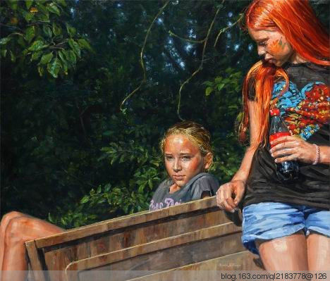 意大利艺术家Michele.Del.Campo绘画作品（2） - 秦之后裔伯 - 秦之后裔伯