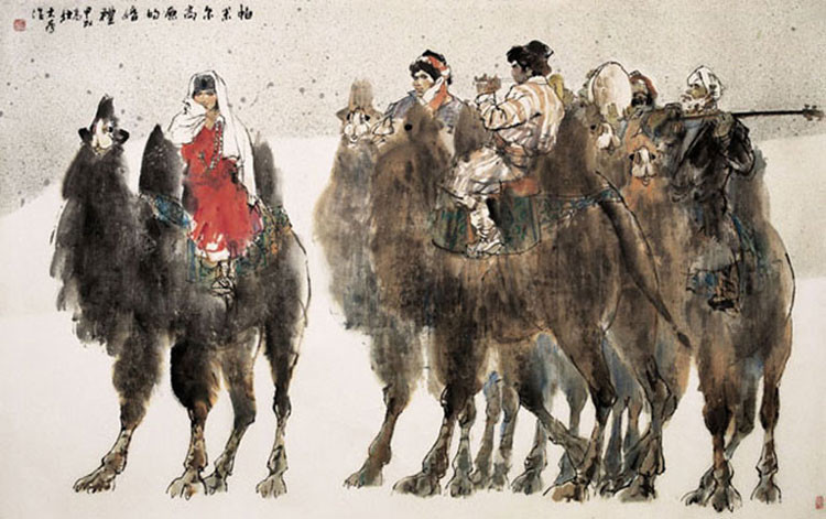 刘大为的工笔人物画 - MING - MING-BLOG