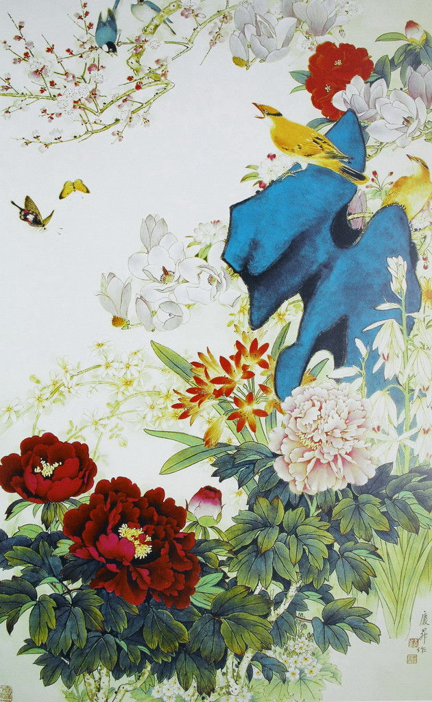 【书画艺术】名家画牡丹精选 - 雁飞墨行 - 雁飞