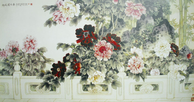 【书画艺术】名家画牡丹精选 - 雁飞墨行 - 雁飞