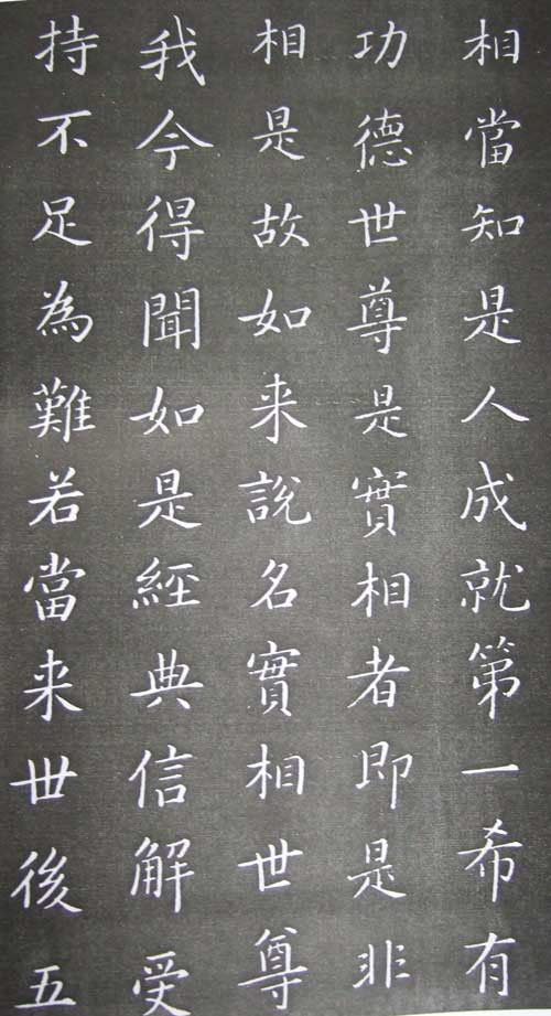 康熙完美手书 金刚经全本 - 温柔细雨 - 一丝小雨盈盈而落......