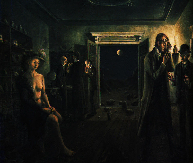 比利时艺术家 保罗·德尔沃  Paul Delvaux - 石墨閣 - 石墨閣