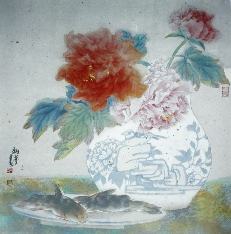 【书画艺术】名家画牡丹精选 - 雁飞墨行 - 雁飞