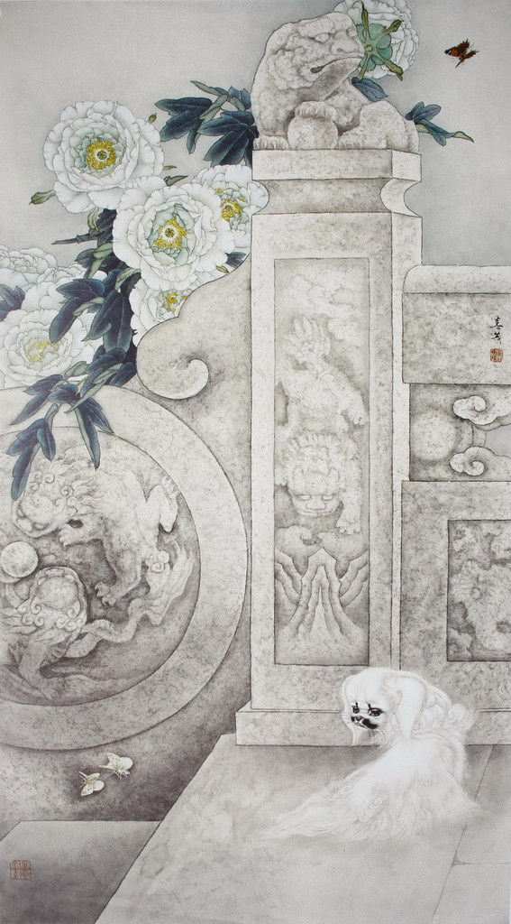 【书画艺术】名家画牡丹精选 - 雁飞墨行 - 雁飞