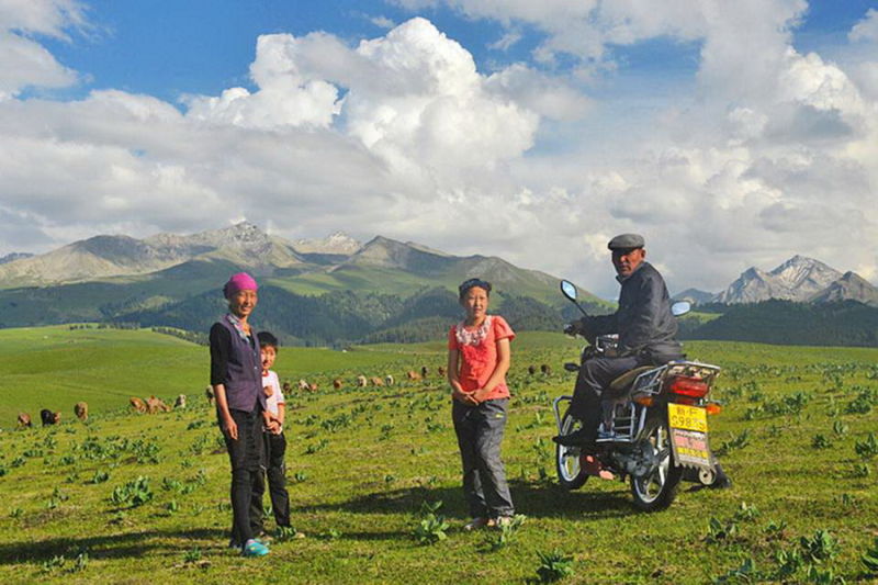 FJ073新疆美丽的高山牧场【26】 - PPT园地 - 永平的博客