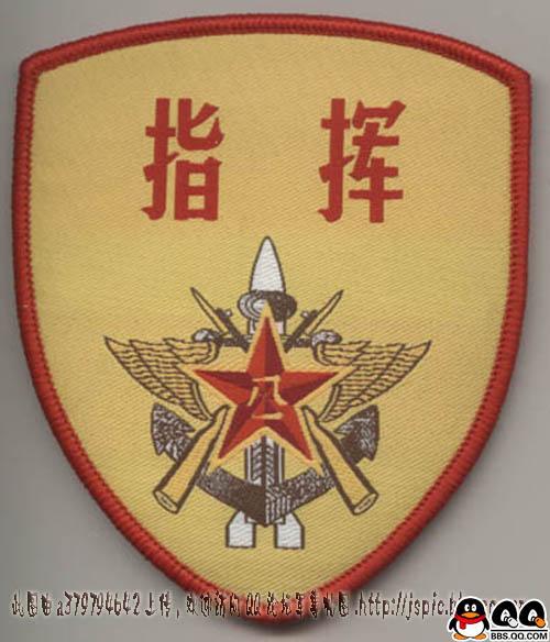 总参谋部制定的指挥臂章