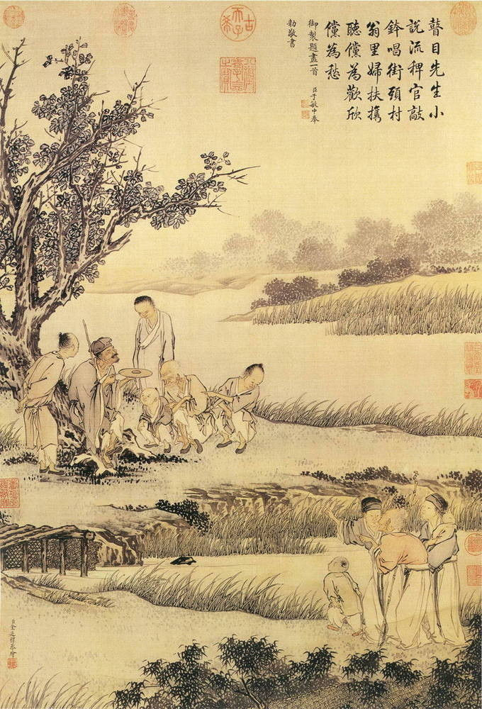 金廷标（清）人物山水作品欣赏 - wangchangzhengb - wangchangzhengb的博客
