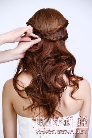 经典编发步骤二