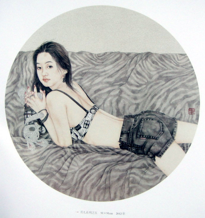 张艺工笔画欣赏 - tangtian - 雅宜清致