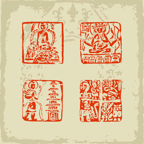 百佛图（精彩的佛像印）