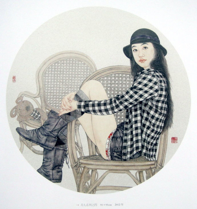 张艺工笔画欣赏 - tangtian - 雅宜清致