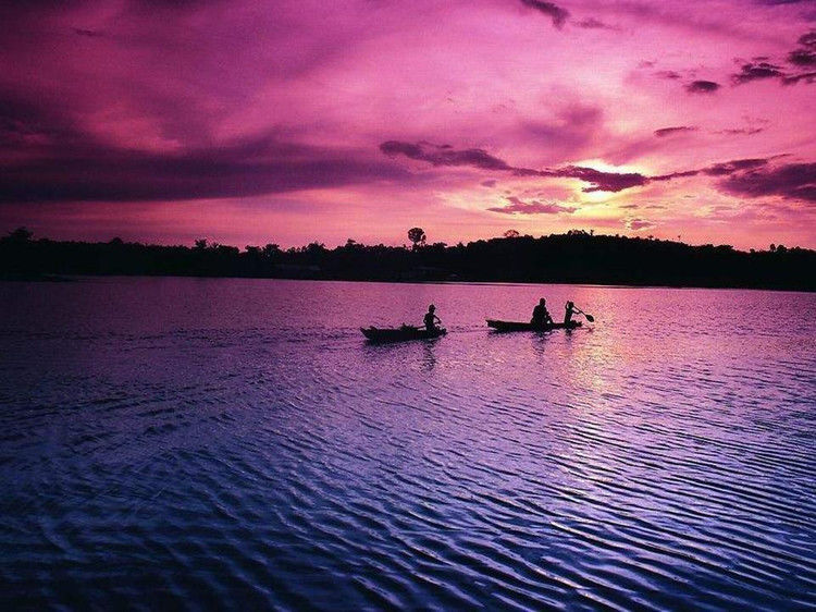 与您同赏——最美不过夕阳红（夕阳照拍得真棒！） - 小荷 - 小荷的博客