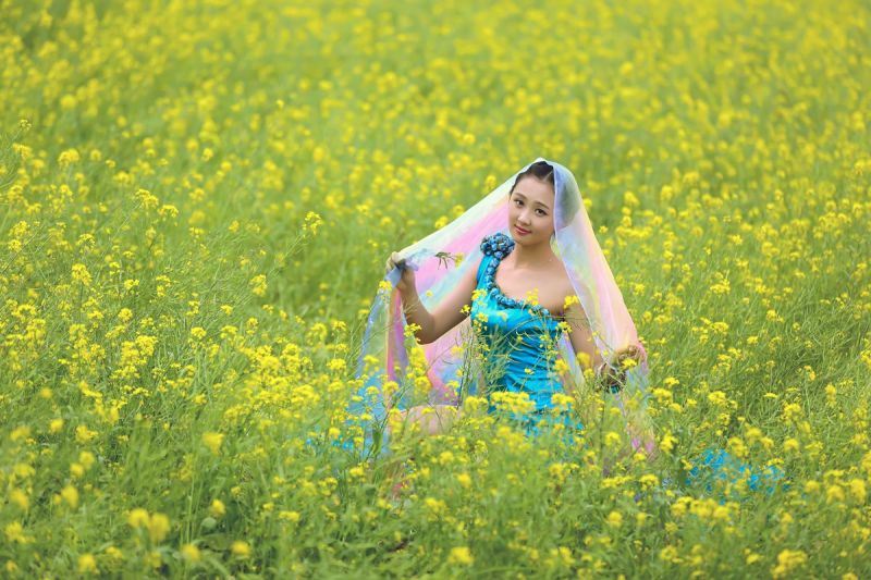 《春姑娘》【油菜花仙子】 - 魅影沉香 - .