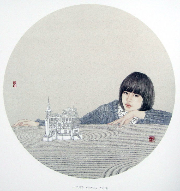 张艺工笔画欣赏 - tangtian - 雅宜清致