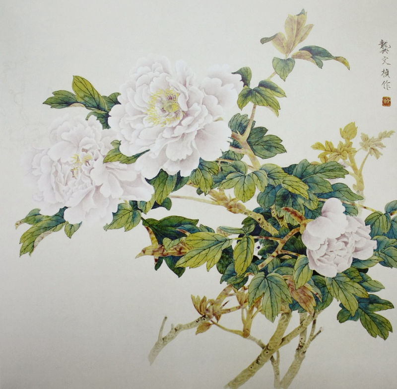 【书画艺术】名家画牡丹精选 - 雁飞墨行 - 雁飞